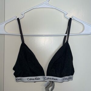 Calvin Klein Dark Grey Bra